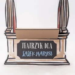 Dekoracja kartonowa TEATRZYK W DOMU