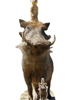 Dekoracja kartonowa TIMON i PUMBA Król Lew
