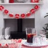 Dekoracja kieliszków PRZYTULNE ŚWIĘTA (6szt.)