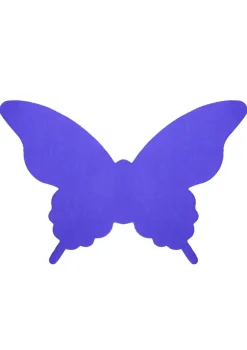 Dekoracja MOTYL fioletowa (24szt.)