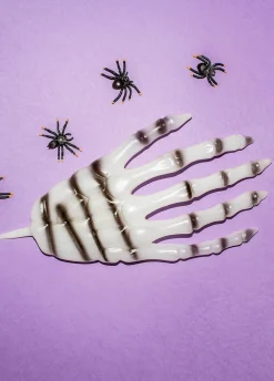 Dekoracja na Halloween RĘKA świecąca w ciemności