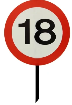 Dekoracja na patyku ZNAK 18