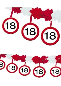 Dekoracja na 18 urodziny dekoracja urodzinowa ZNAK 18 (4m)