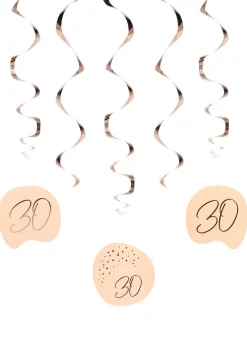 Dekoracja na 30 urodziny ELEGANT BLUSH