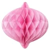 Dekoracja papierowa HONEYCOMB różowa 30cm