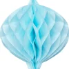 Dekoracja papierowa HONEYCOMB niebieska 40cm
