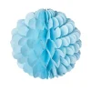 Dekoracja papierowa KWIAT niebieska 20cm