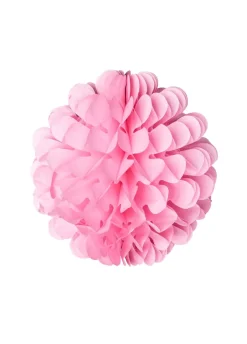 Dekoracja papierowa KWIAT różowa 20cm