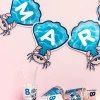 Dekoracja personalizowana kraby SYRENKI girlanda z napisem