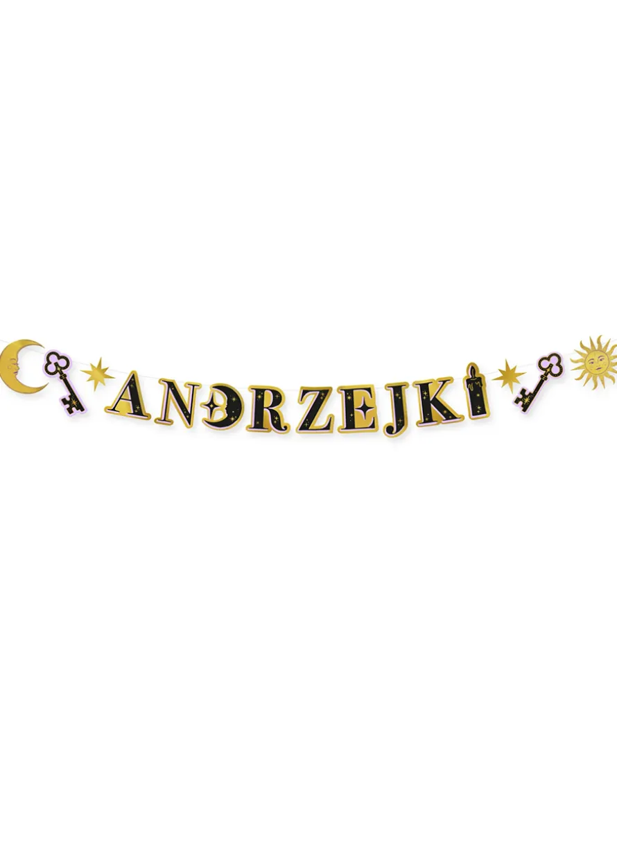 Dekoracja sali na andrzejki BANER ANDRZEJKOWY