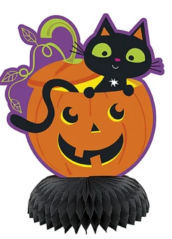 Dekoracja stołu na halloween DYNIA I KOT