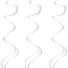 Dekoracja wisząca SWIRL biała (5szt.)