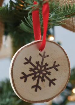 Dekoracje drewniane VINTAGE NOEL (6szt.)