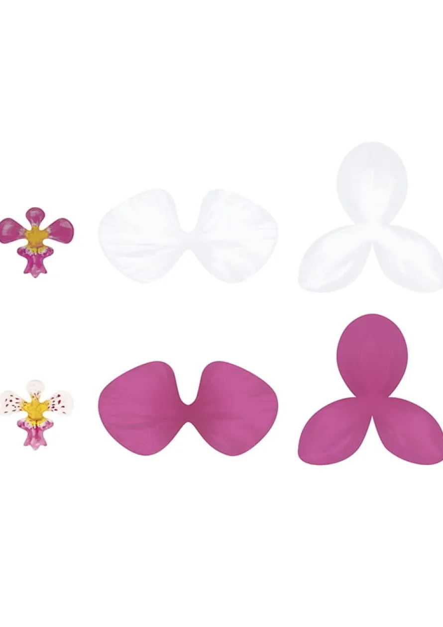 Dekoracje papierowe ALOHA kwiatki hawajskie (6szt.)