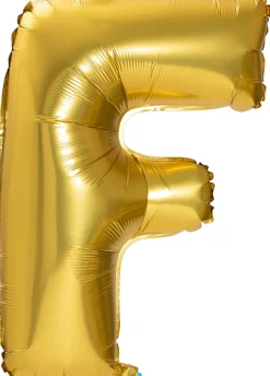 Duży balon LITERKA F matowy 85cm