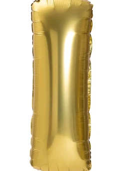 Duży balon LITERKA I matowy 85cm