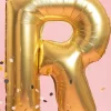 Duży balon LITERKA R matowy 85cm