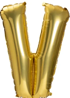 Duży balon LITERKA V matowy 85cm