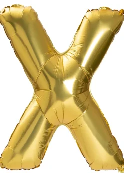 Duży balon LITERKA X matowy 85cm