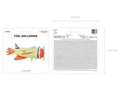 Duży foliowy balon SAMOLOCIK 91cm