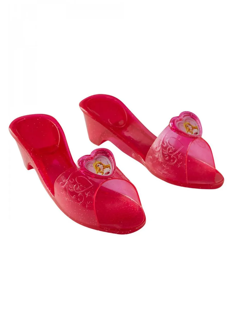 Dziecięce pantofelki do stroju ŚPIĄCEJ KRÓLEWNY r. 30