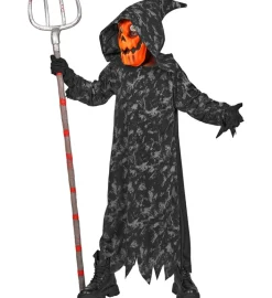 Dziecięcy strój na Halloween DYNIOWY ŻNIWIARZ