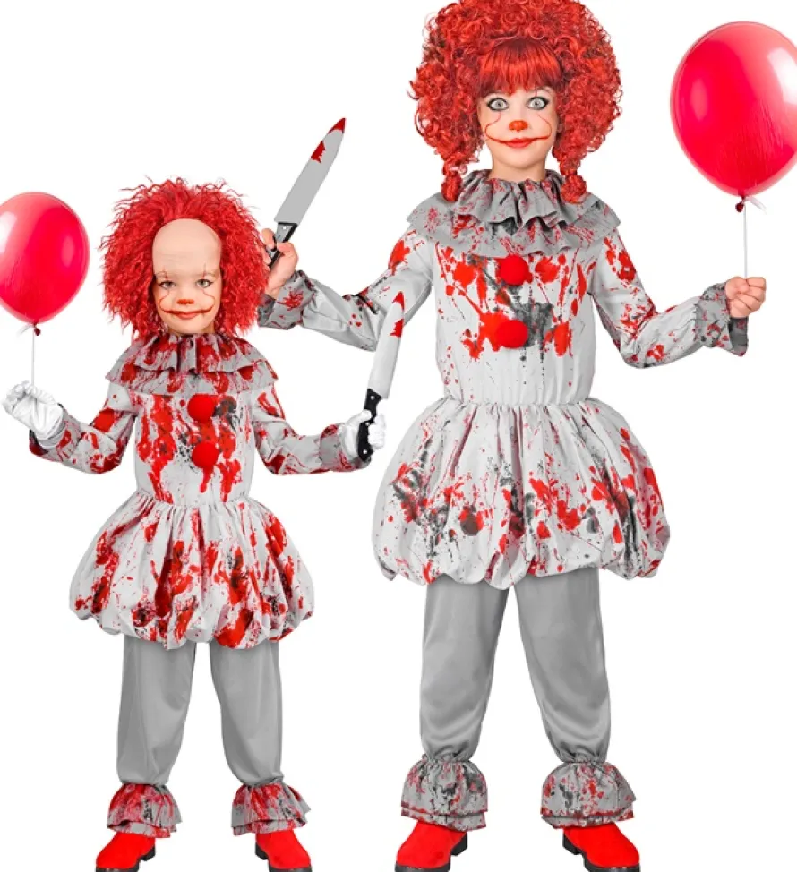 Dziecięcy strój na Halloween VINTAGE HORROR CLOWN