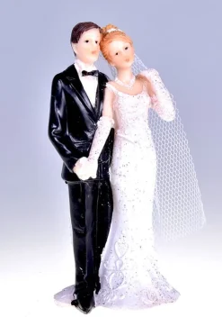 Figurka na tort weselny PARA MŁODA 11cm