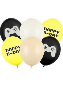 Foliowe balony na urodziny gracza HAPPY B-DAY