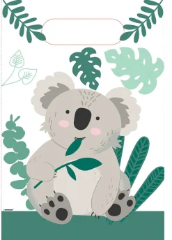 Foliowe torebki na upominki KOALA (8szt.)