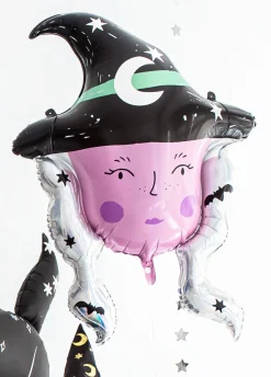 Foliowy balon andrzejkowy CZAROWNICA 86cm