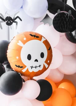 Foliowy balon Halloween CZASZKA 45 cm