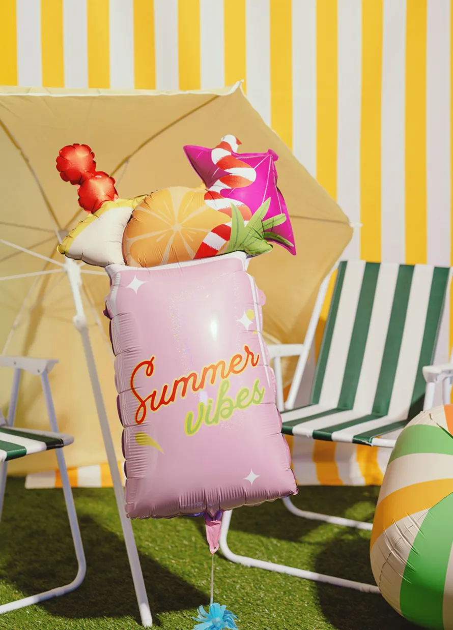 Foliowy BALON KOKTAJL dekoracja na garden party
