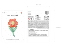 Foliowy balon KWIATEK