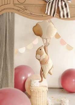 Foliowy balon MYSZKA Z BALONAMI
