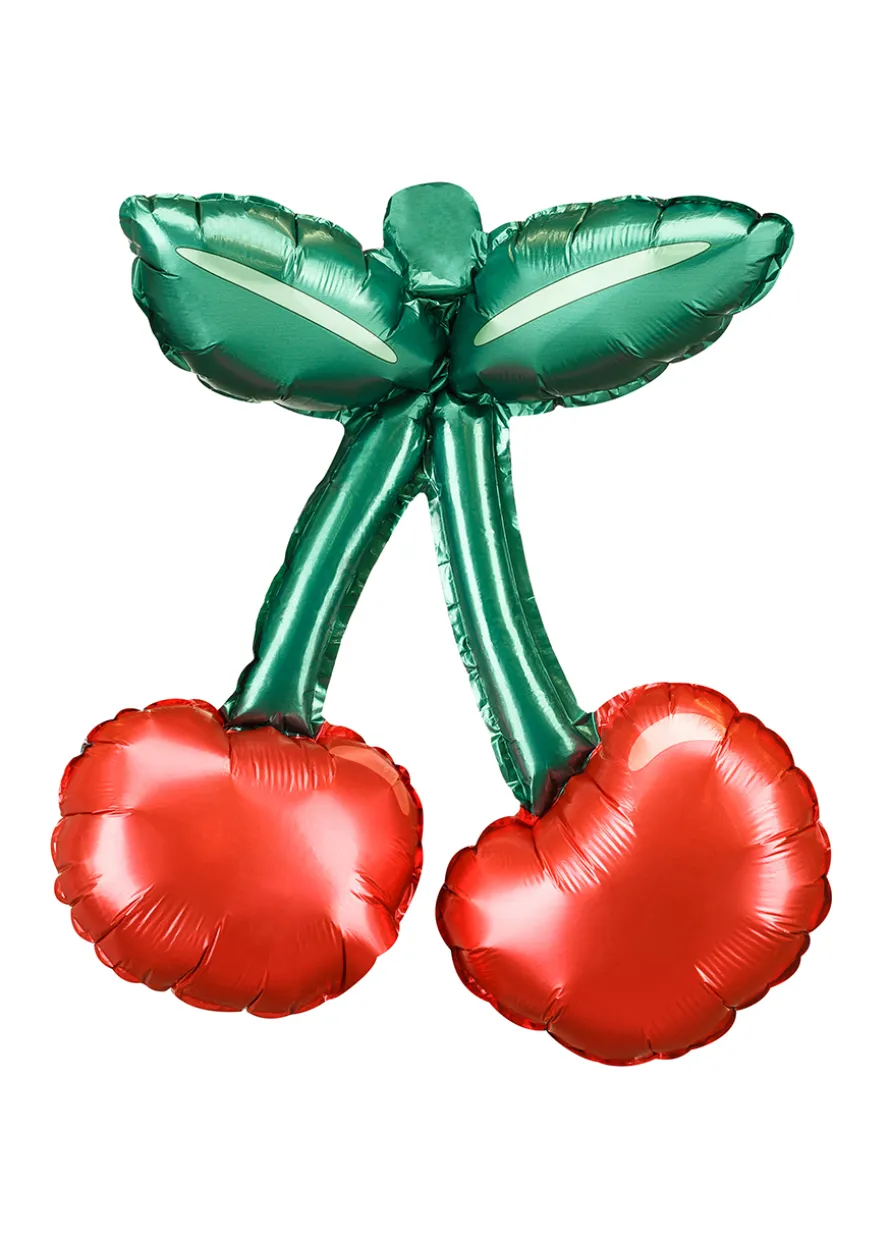 Foliowy balon na powietrze WISIENKI balony do girland 28x31 cm