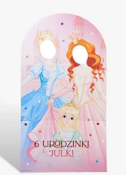 Fotościanka do zdjęć KSIĘŻNICZKI dekoracja na urodziny dziewczynki