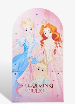 Fotościanka do zdjęć KSIĘŻNICZKI dekoracja na urodziny dziewczynki