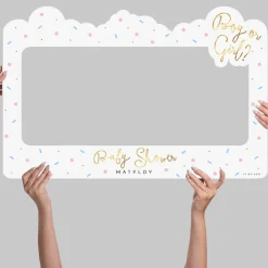 Foto ramka na Baby Shower BOY OR GIRL