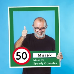 Foto ramka na 50 urodziny ZNAK