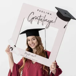 Foto ramka NA ZAKOŃCZENIE STUDIÓW personalizowana