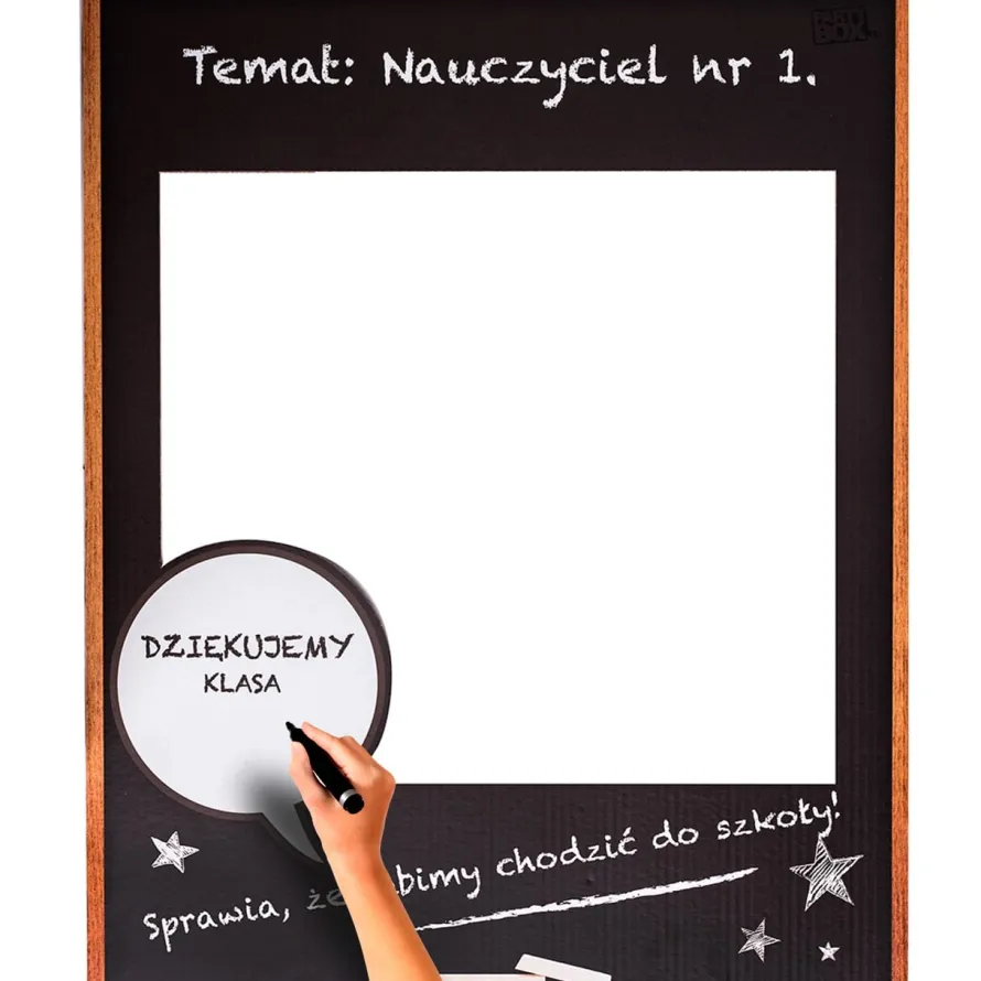 Foto ramka PREZENT DLA NAUCZYCIELA