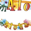 Girlanda ALOHA na urodziny w stylu hawajskim