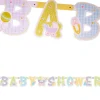 Girlanda Baby Shower dekoracja pastelowa