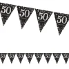 Girlanda flagi 50 HAPPY BIRTHDAY Sparkling