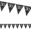Girlanda flagi 30 HAPPY BIRTHDAY Sparkling