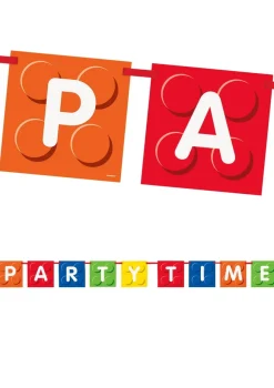 Girlanda flagi PARTY TIME KLOCKI