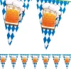 Girlanda flagi ŚWIĘTO PIWA dekoracje na oktoberfest 6m