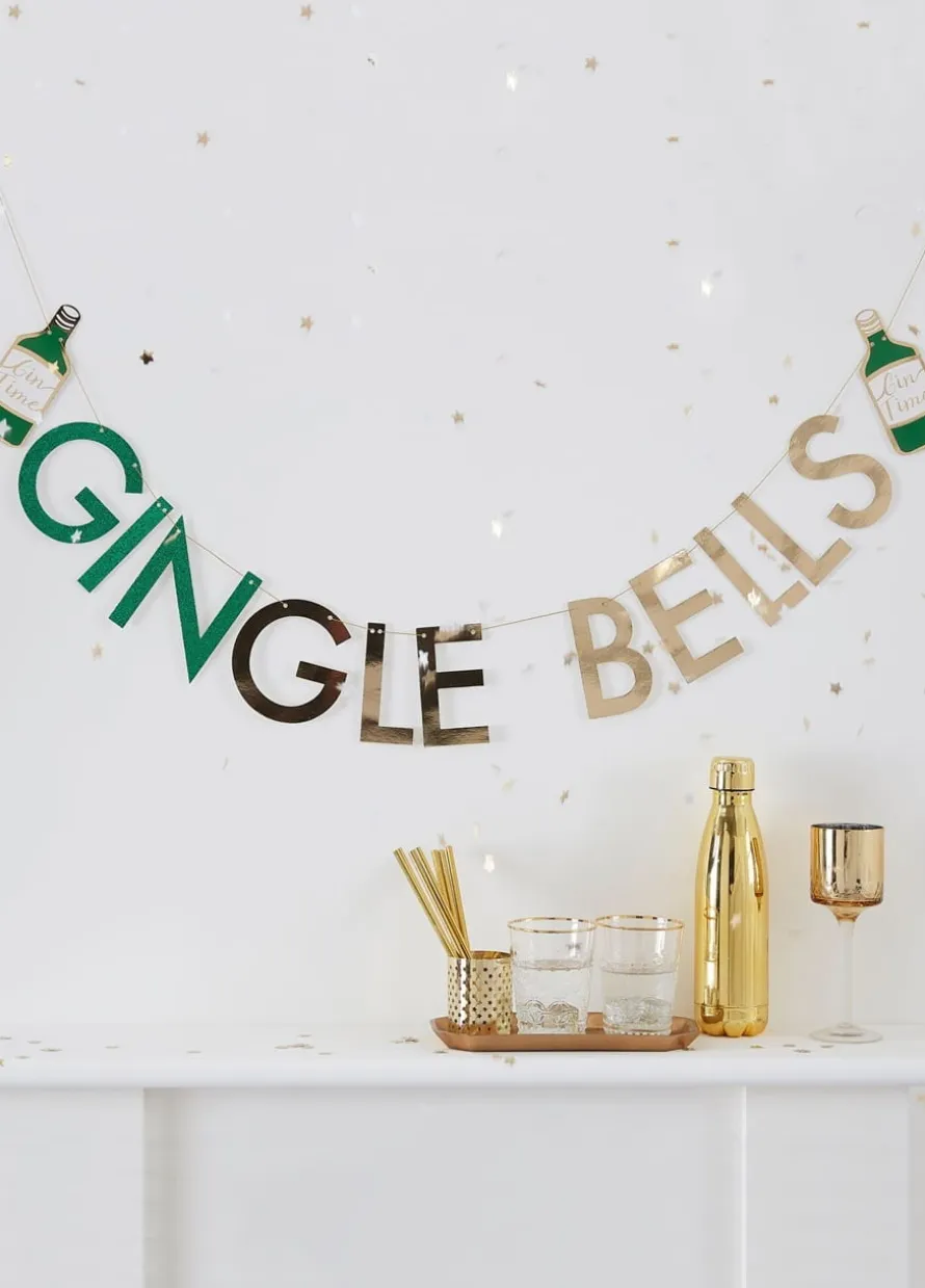 Girlanda GINGLE BELLS świąteczna dekoracja wisząca 2m