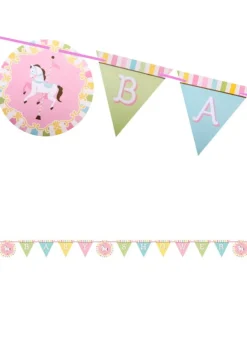 Girlanda na baby shower KARUZELA dekoracja